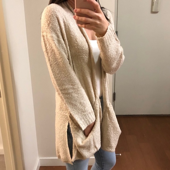 Open Front Pocket Cardigan - Picture 4 of 4